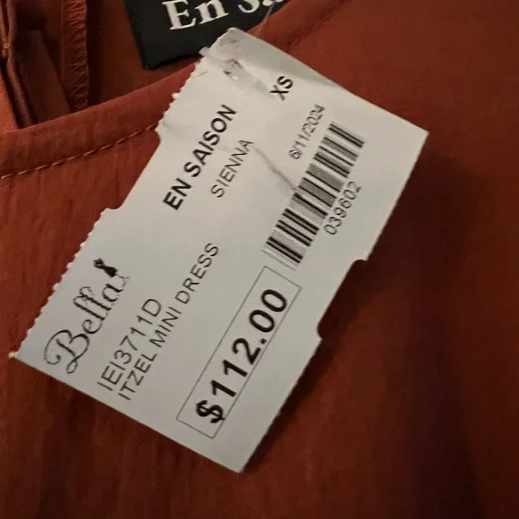 Abella Sienna Mini Dress - Picture 2 of 2